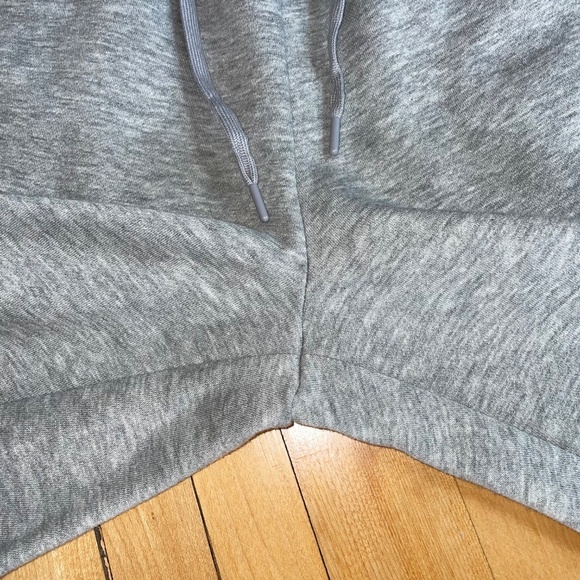 Nike Women's Sportswear Club Fleece Mid Rise Joggers Gray Heather Medium - Picture 9 of 12